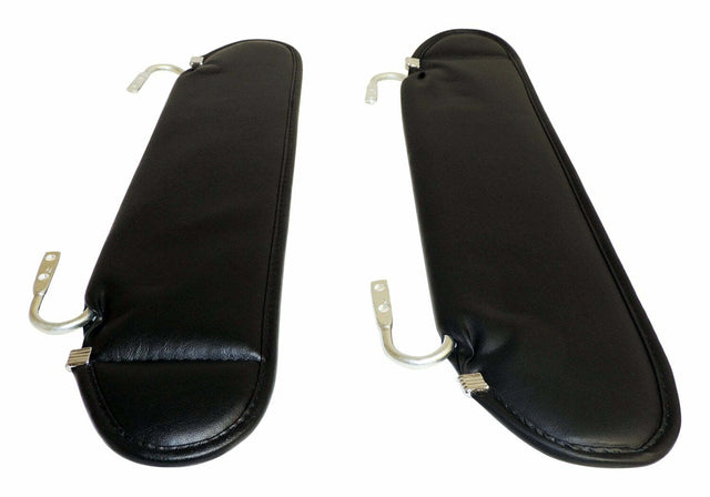 t RT Off-Road RT52005 Sun Visor Set for 1987-1995 YJ Wrangler Black Sun Visor Set RT Off-Road