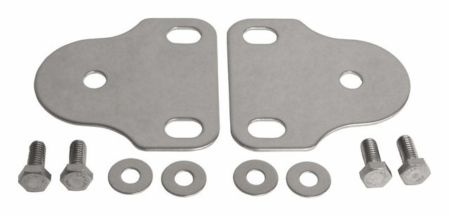 RT Off-Road Windshield Bracket Set - RT34016 fits 1976-1983 Jeep CJ5, 1976-1986 Jeep CJ7, 1981-1986 Jeep CJ8 stainless steel