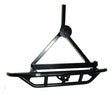 RT Off-Road bumper fits 1987-2006 Jeep Wrangler black steel powder coat RT20004