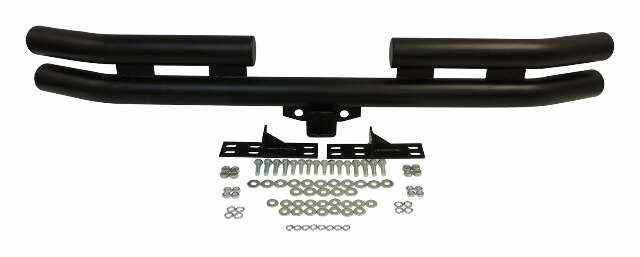 RT Off-Road bumper fits 1987-2006 Jeep Wrangler black steel no cutting RT20007