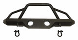 RT Off-Road bumper fits 1976-1983 Jeep CJ5, 1976-1986 Jeep CJ7, 1981-1986 Jeep CJ8 black steel powder coat RT20016