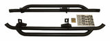 RT Off-Road rocker panel guard set fits 2007-2018 Jeep Wrangler black steel powder coat RT20028