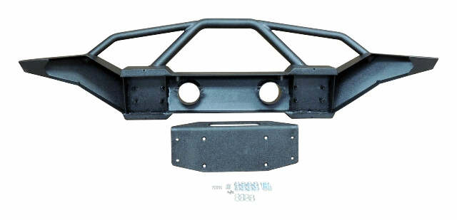 RT Off-Road bumper fits 2007-2018 Jeep Wrangler black steel powder coat RT20041