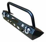 RT Off-Road bumper fits 2018-2021 Jeep Wrangler, 2020-2021 Jeep Gladiator black steel powder coat RT20044