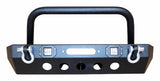 RT Off-Road bumper fits 2018-2021 Jeep Wrangler, 2020-2021 Jeep Gladiator black steel powder coat RT20044