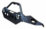 RT Off-Road bumper fits 2018-2021 Jeep Wrangler, 2020-2021 Jeep Gladiator black steel powder coat RT20046