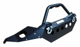 RT Off-Road bumper fits 2018-2021 Jeep Wrangler, 2020-2021 Jeep Gladiator black steel powder coat RT20046