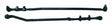 RT Off-Road steering component fits 1991-1992 Jeep Comanche, 1991-2001 Jeep Cherokee, 1997-2006 Jeep Wrangler black metal RT21004