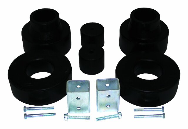 RT Off-Road Lift & Level Kit - RT21037 fits 1999-2004 Jeep Grand Cherokee black rubber