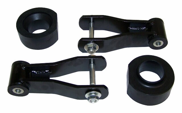RT Off-Road lift kit fits 1984-2001 Jeep Cherokee black silver steel powder coat RT21046
