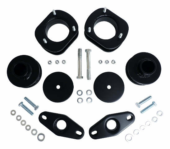 RT Off-Road Lift & Level Kit - RT21054 fits 2011-2021 Dodge Durango, 2011-2021 Jeep Grand Cherokee black zinc steel powder coat