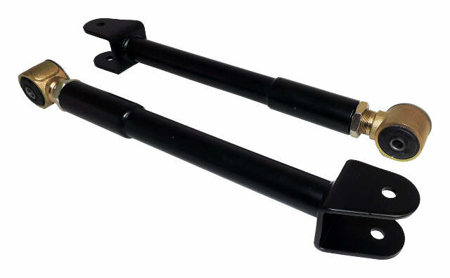 RT Off-Road Adjustable Control Arm Set - RT21062 fits 1984-2001 Jeep Cherokee, 1986-1992 Jeep Comanche, 1993-1998 Jeep Grand Cherokee black zinc steel rubber powder coat