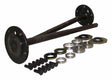 RT Off-Road One Piece Axle Kit - RT23008 fits 1982-1986 Jeep CJ7, 1982-1986 Jeep CJ8 black silver steel rubber
