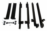 RT Off-Road bowless soft top fits 2007-2018 Jeep Wrangler black aluminum plastic RT25002