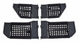 RT Off-Road door accessory fits 2007-2018 Jeep Wrangler black steel nylon powder coat RT25007