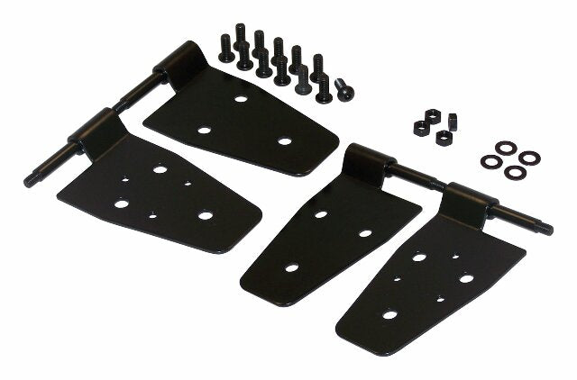 RT Off-Road mirror kit fits 1997-2006 Jeep Wrangler black steel powder coat includes hardware RT26003