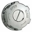 RT Off-Road Jerry Can Cap - RT26011 universal unpainted silver aluminum