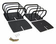 RT Off-Road Tail Light Guard Set - RT26017 fits 1976-1986 Jeep CJ7, 1981-1986 Jeep CJ8, 1987-2006 Jeep Wrangler black metal powder coat