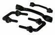 RT Off-Road Windshield Tie Down Kit - RT26022 fits Jeep CJ5/CJ6/CJ7/CJ8 black metal powder coat