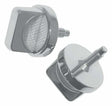 RT Off-Road Windshield Knobs - RT26028 fits 1976-1983 Jeep CJ5, 1976-1986 Jeep CJ7, 1981-1986 Jeep CJ8 chrome metal