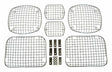 RT Off-Road Stone Guard Set - RT26032 fits 1987-1995 Jeep Wrangler chrome metal