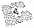 RT Off-Road Stone Guard Set - RT26033 fits 1987-1995 Jeep Wrangler black metal