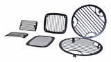 RT Off-Road Stone Guard Set - RT26048 fits 1997-2006 Jeep Wrangler black aluminum powder coat
