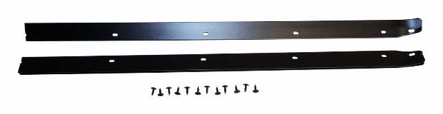 RT Off-Road Windshield Channel - RT26064 fits 1964-1968 Toyota Land Cruiser, 1976-1983 Jeep CJ5, 1976-1986 Jeep CJ7 black steel