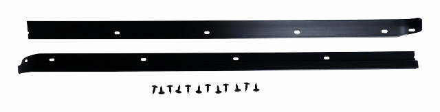 RT Off-Road Windshield Channel - RT26064 fits 1964-1968 Toyota Land Cruiser, 1976-1983 Jeep CJ5, 1976-1986 Jeep CJ7 black steel