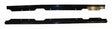 RT Off-Road Windshield Channel - RT26065 fits 1997-2002 Jeep Wrangler black metal includes hardware