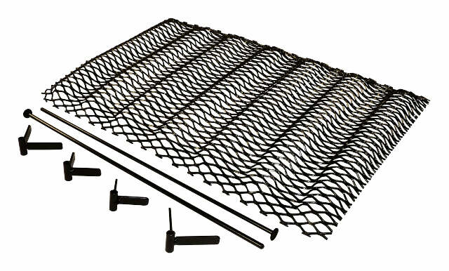 RT Off-Road grille inserts fits 1997-2006 Jeep Wrangler black steel powder coat wire mesh RT26079
