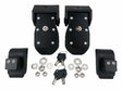 RT Off-Road Locking Hood Catch Set for 2018+ Jeep JL Wrangler & JT Gladiator-CRN fits 2020-2023 Jt Gladiator RT26092