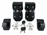 RT Off-Road Locking Hood Catch Set for 2018+ Jeep JL Wrangler & JT Gladiator-CRN fits 2020-2023 Jt Gladiator RT26092