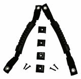 RT Off-Road door accessory fits 1976-1986 Jeep CJ7, 1981-1986 Jeep CJ8, 1987-1995 Jeep Wrangler black plastic nylon RT27004