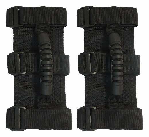 RT Off-Road grab handle fits Jeep CJ5/CJ6/CJ7/CJ8 black plastic fabric RT27007