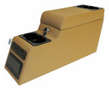 RT Off-Road Locking Center Console - RT27010 fits 1976-1983 Jeep CJ5, 1976-1986 Jeep CJ7, 1981-1986 Jeep CJ8 spice plastic fabric