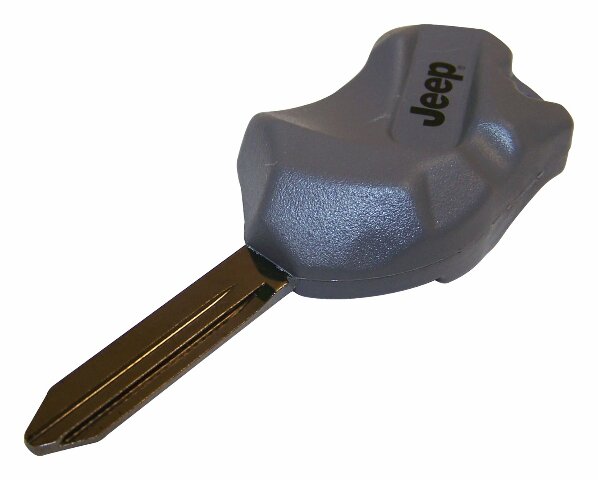 RT Off-Road Rock Key Blank - RT27011 fits 1998-2006 Jeep Wrangler w gray plastic