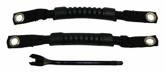 RT Off-Road door accessory fits 1997-2006 Jeep Wrangler black plastic nylon RT27017