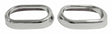 RT Off-Road door accessory fits 2007-2010 Jeep Wrangler chrome plastic RT27023