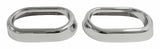 RT Off-Road door accessory fits 2007-2010 Jeep Wrangler chrome plastic RT27023