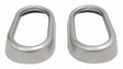 RT Off-Road door accessory fits 2007-2010 Jeep Wrangler brushed silver plastic RT27024