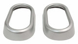 RT Off-Road door accessory fits 2007-2010 Jeep Wrangler brushed silver plastic RT27024