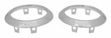 RT Off-Road HVAC Vent Accents - RT27027 fits 2007-2010 Jeep Wrangler chrome plastic