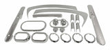RT Off-Road interior accent kit fits 2007-2010 Jeep Wrangler JK Wrangler w chrome plastic RT27029