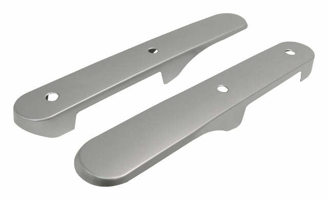 RT Off-Road door accessory fits 2007-2010 Jeep Wrangler brushed silver plastic RT27035