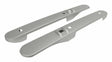 RT Off-Road door accessory fits 2007-2010 Jeep Wrangler brushed silver plastic RT27036