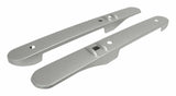 RT Off-Road door accessory fits 2007-2010 Jeep Wrangler brushed silver plastic RT27036