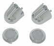 RT Off-Road Tweeter Covers - RT27041 fits 2007-2010 Jeep Wrangler chrome plastic
