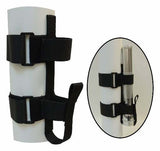 RT Off-Road Flashlight Holder - RT27043 fits Jeep CJ3/CJ5/CJ6/CJ7 black nylon