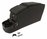 RT Off-Road Locking Center Console - RT27047 fits 1976-1986 Jeep CJ7, 1987-1995 Jeep Wrangler black plastic rubber 13.5 inch rotors